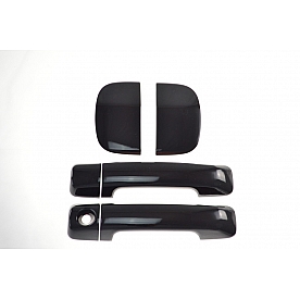 TFP (International Trim) Exterior Door Handle Cover - Black ABS Plastic - 16911BDHI