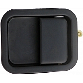 Help! By Dorman Exterior Door Handle - OEM Black Single - 83197