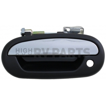 Help! By Dorman Exterior Door Handle - Plastic Silver Lever And Black Housing Single - 90670