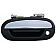 Help! By Dorman Exterior Door Handle - Plastic Silver Lever And Black Housing Single - 90670