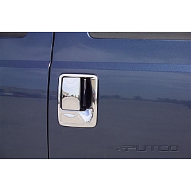 Putco Exterior Door Handle Cover - Silver ABS Plastic Chrome Plated - 401014