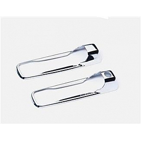 Putco Exterior Door Handle Cover - Silver ABS Plastic Chrome Plated - 400506B