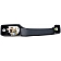 Help! By Dorman Exterior Door Handle - Plastic Black Single - 83207