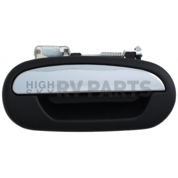 Help! By Dorman Exterior Door Handle - Plastic Silver Lever And Black Housing Single - 90677