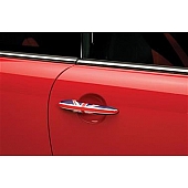 Putco Exterior Door Handle Cover - Red/ White/ Blue ABS Plastic Matte - 400532