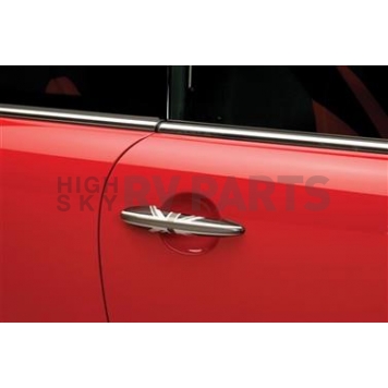 Putco Exterior Door Handle Cover - Black/ White/ Gray ABS Plastic Matte - 400533