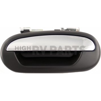 Help! By Dorman Exterior Door Handle - Plastic Silver Lever And Black Housing Single - 90678