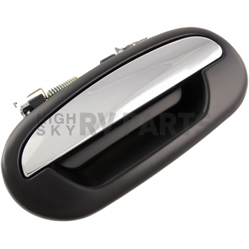 Help! By Dorman Exterior Door Handle - Plastic Silver Lever And Black Housing Single - 90678-2