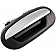 Help! By Dorman Exterior Door Handle - Plastic Silver Lever And Black Housing Single - 90678