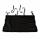 Rugged Ridge Duster Deck Cover - Covers Rear Seats When Folded Down Vinyl Black - 1355005