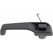 Help! By Dorman Exterior Door Handle - Plastic Black Single - 83212