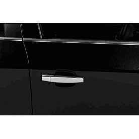 Putco Exterior Door Handle Cover - Silver ABS Plastic Chrome Plated - 400601