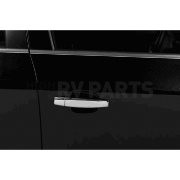 Putco Exterior Door Handle Cover - Silver ABS Plastic Chrome Plated - 400601