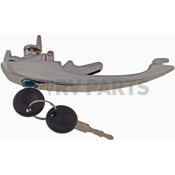 Help! By Dorman Exterior Door Handle - Metal Silver - 94540