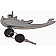 Help! By Dorman Exterior Door Handle - Metal Silver - 94540