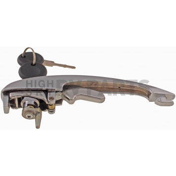 Help! By Dorman Exterior Door Handle - Metal Silver - 94540-1