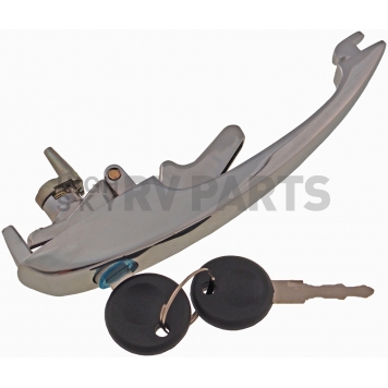 Help! By Dorman Exterior Door Handle - Metal Silver - 94540-2