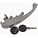 Help! By Dorman Exterior Door Handle - Metal Silver - 94540