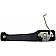 Help! By Dorman Exterior Door Handle - Plastic Black Single - 83214