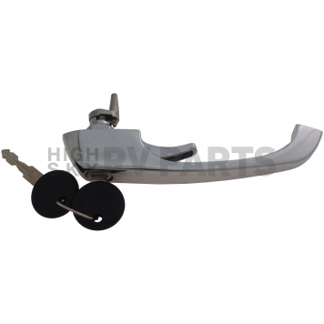 Help! By Dorman Exterior Door Handle - Metal Silver - 94544
