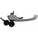 Help! By Dorman Exterior Door Handle - Metal Silver - 94544