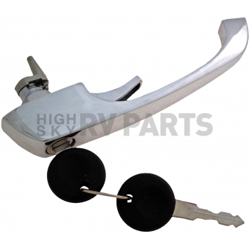 Help! By Dorman Exterior Door Handle - Metal Silver - 94544-2