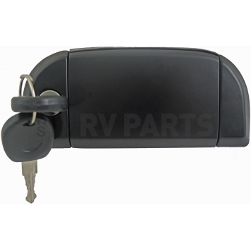 Help! By Dorman Exterior Door Handle - Metal Black Single - 94545