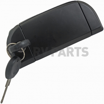 Help! By Dorman Exterior Door Handle - Metal Black Single - 94545-2