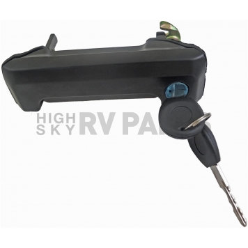 Help! By Dorman Exterior Door Handle - Metal Black Single - 94547