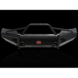 Fab Fours Bumper 1-Piece Design Steel Black - GM07K21621