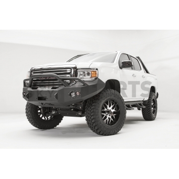 Fab Fours Bumper Premium 1-Piece Design Steel Black - GC15H34521-1