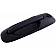 Help! By Dorman Exterior Door Handle - Plastic Black Single - 83222