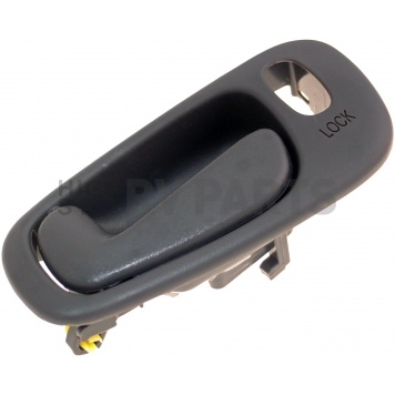 Help! By Dorman Interior Door Handle - Lever Plastic Dark Gray Single - 83930-2