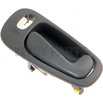 Help! By Dorman Interior Door Handle - Lever Plastic Dark Gray Single - 83931-2