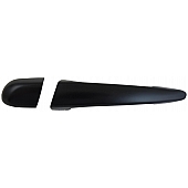 Help! By Dorman Exterior Door Handle - Plastic Black Single - 95133