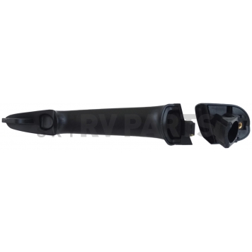 Help! By Dorman Exterior Door Handle - Plastic Black Single - 95133-1