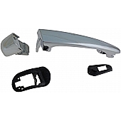 Help! By Dorman Exterior Door Handle - Plastic Silver Single - 95134