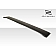 Extreme Dimensions Spoiler - Roof Mount Wing Matte Fiberglass Black - 108981