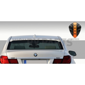 Extreme Dimensions Spoiler - Roof Mount Wing Matte Fiberglass Black - 108981-4