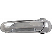 Help! By Dorman Exterior Door Handle - Plastic Silver Single - 91053
