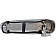 Help! By Dorman Exterior Door Handle - Plastic Silver Single - 91053