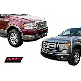 Bores Bumper Guide With LED Amber Marker/ Turn Signal Indicator Tip Set Of 2 - 731512