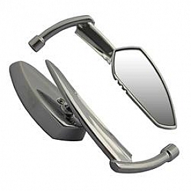 CIPA USA Exterior Mirror Chrome Plated Set Of 2 - 01909