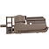 Help! By Dorman Interior Door Handle - Lever Plastic Brown Single - 83936