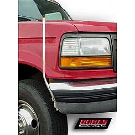 Bores Bumper Guide With LED Amber Marker/ Turn Signal Indicator Tip Set Of 2 - 728512