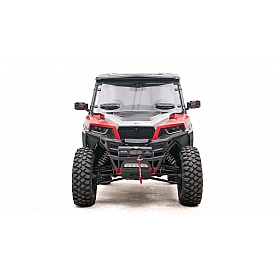 Fab Fours Bumper SXS Series 1-Piece Design Steel Black - SXFB1250B