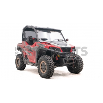 Fab Fours Bumper SXS Series 1-Piece Design Steel Black - SXFB1250B-1