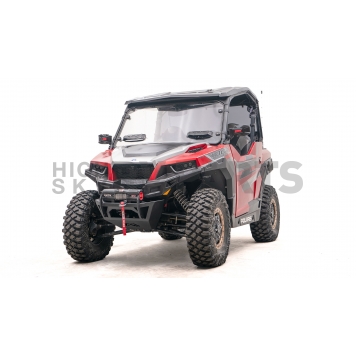 Fab Fours Bumper SXS Series 1-Piece Design Steel Black - SXFB1250B-2