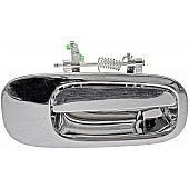 Help! By Dorman Exterior Door Handle - Plastic Silver Single - 91057