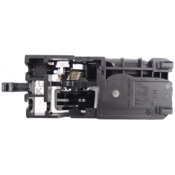 Help! By Dorman Interior Door Handle - Plastic Black Housing With Silver Lever Single - 83940-1